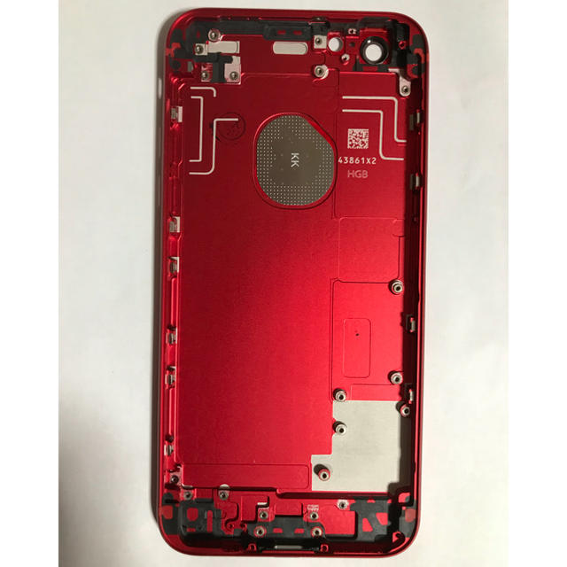 iPhone6s 用 ハウジング iPhone7 product redに変身 スマホ/家電/カメラのスマートフォン/携帯電話(スマートフォン本体)の商品写真