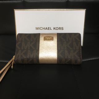 マイケルコース(Michael Kors)の極美品！マイケルコース バイカラー 長財布(財布)