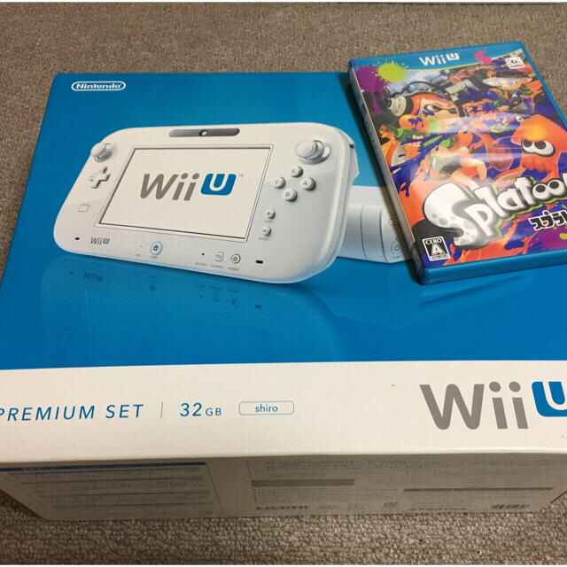 WiiU 白32GB＋リモコン2つ＋ハンドル　セット