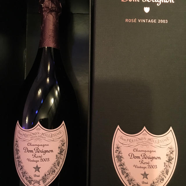 Dom Pérignon(ドンペリニヨン)のピンクドンペリ シャンパン ドンペリ ピンドン ♡ 食品/飲料/酒の酒(シャンパン/スパークリングワイン)の商品写真