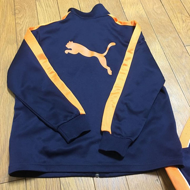 PUMA(プーマ)のプーマジャージ上 キッズ/ベビー/マタニティのキッズ服男の子用(90cm~)(その他)の商品写真