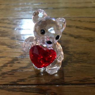 SWAROVSKI - 正規品スワロフスキーくま&ハート♡♡の通販 by SWAROVSKI - 正規品スワロフスキーくま&ハート♡♡の通販 by