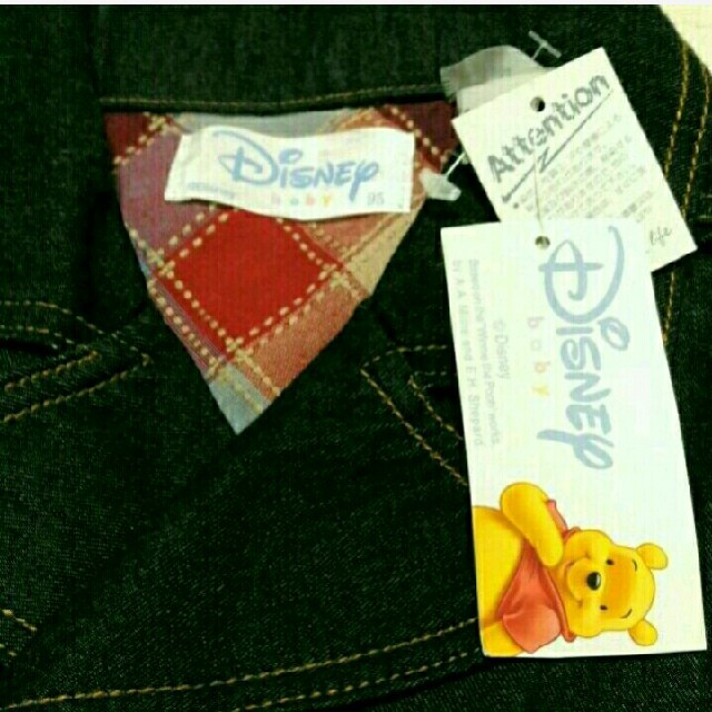 Disney(ディズニー)のディズニー　デニムジャケット キッズ/ベビー/マタニティのキッズ服男の子用(90cm~)(ジャケット/上着)の商品写真
