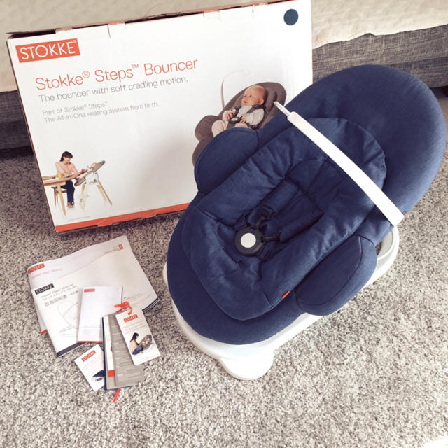 Stokke(ストッケ)のストッケ バウンサー   Stokke Steps Bouncer 新生児〜9㎏ キッズ/ベビー/マタニティの寝具/家具(その他)の商品写真