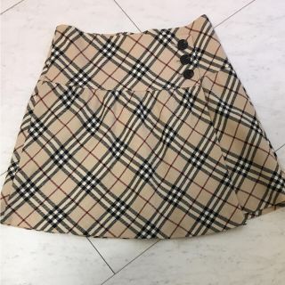 バーバリーブルーレーベル(BURBERRY BLUE LABEL)のBURBERRY ブルーレーベル チェックスカート バーバリー(ミニスカート)