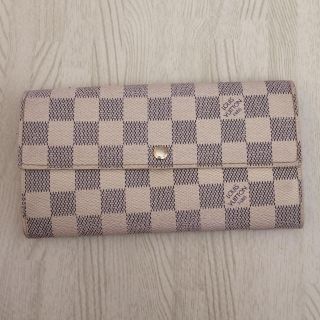 ルイヴィトン(LOUIS VUITTON)のルイヴィトン ホワイトダミエ長財布(財布)