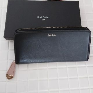 ポールスミス(Paul Smith)のポール・スミス  長財布  箱付き  牛革  黒(長財布)