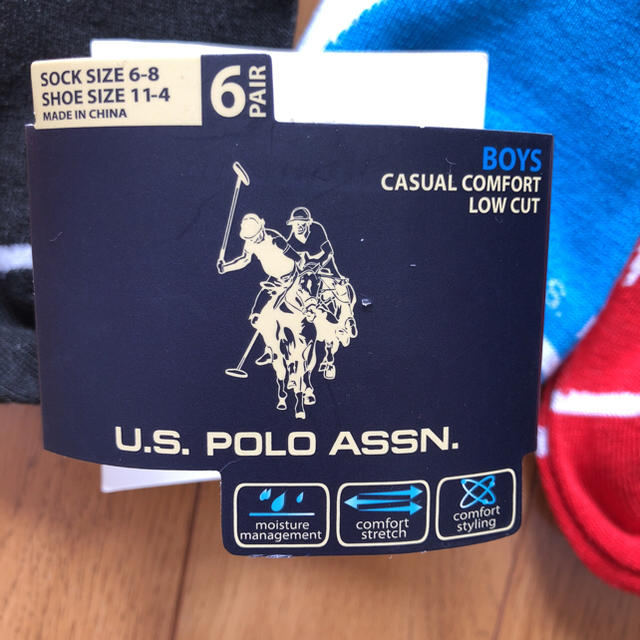 POLO RALPH LAUREN(ポロラルフローレン)の新品！polo ソックス キッズ/ベビー/マタニティのこども用ファッション小物(靴下/タイツ)の商品写真