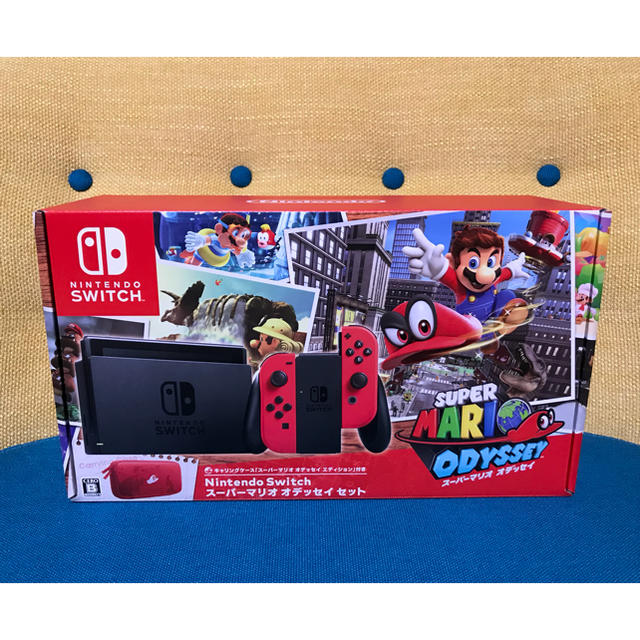 通販 Nintendo Switch 新品マリオオデッセイセット 本体 Switch スイッチ 任天堂 - 家庭用ゲーム機本体