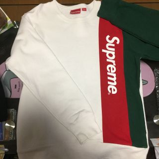 Supreme - SUPREME 16SS Panelled Crewneckの通販 by ...