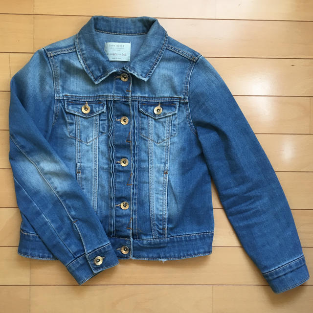 ZARA KIDS(ザラキッズ)のGジャン  Zara girls  9／10歳  ザラ キッズ/ベビー/マタニティのキッズ服女の子用(90cm~)(ジャケット/上着)の商品写真