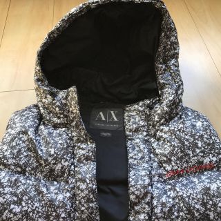 新品 アルマーニエクスチェンジ リアルダウン ダウンベスト US L/JP XL