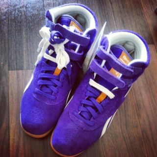 リーボック(Reebok)のReebok スニーカー 紫(スニーカー)