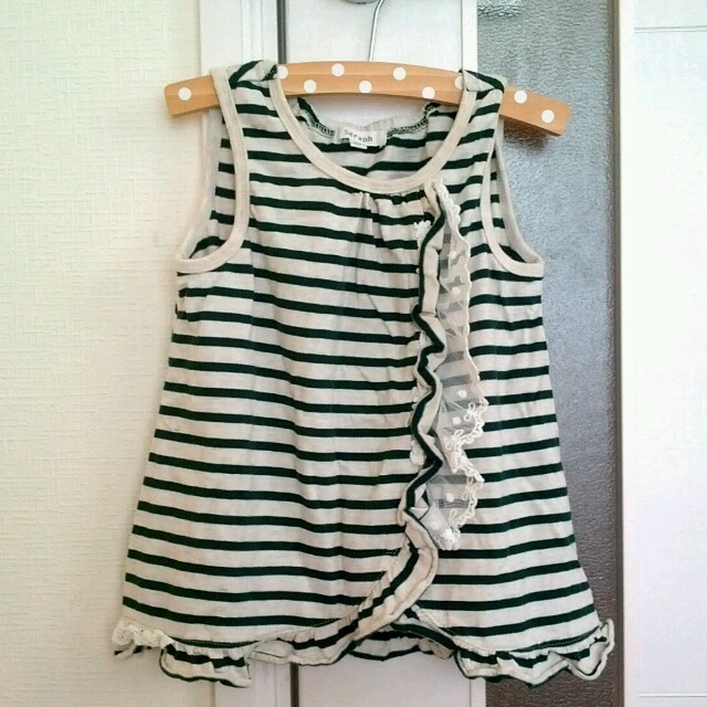 F.O.KIDS(エフオーキッズ)のSeraph ノースリーブチュニック95 キッズ/ベビー/マタニティのキッズ服女の子用(90cm~)(その他)の商品写真