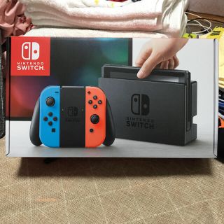 新品未開封 保証付任天堂 Nintendo スイッチ Switch 本体 ネオン(家庭用ゲーム機本体)