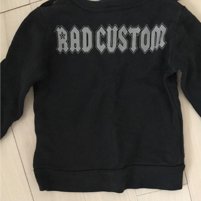 RAD CUSTOM(ラッドカスタム)のRADCUSTOM  トップス  長袖Tシャツ トレーナー 90 キッズ/ベビー/マタニティのキッズ服男の子用(90cm~)(Tシャツ/カットソー)の商品写真