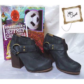 ジェフリーキャンベル(JEFFREY CAMPBELL)の★美品★レアJeffrey Campbeジェフリーキャンベル★コラボブーツ23 (ブーツ)