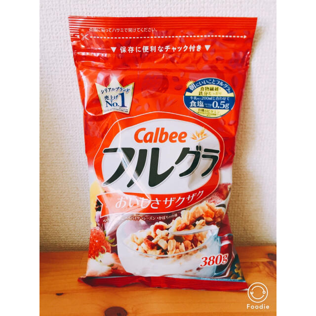 カルビー(カルビー)のカルビー大人気商品 フルグラ 380g 5袋から 食品/飲料/酒の食品(菓子/デザート)の商品写真