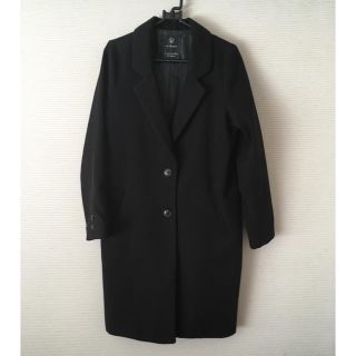 ダブルクローゼット(w closet)のチェスターコート 黒(チェスターコート)