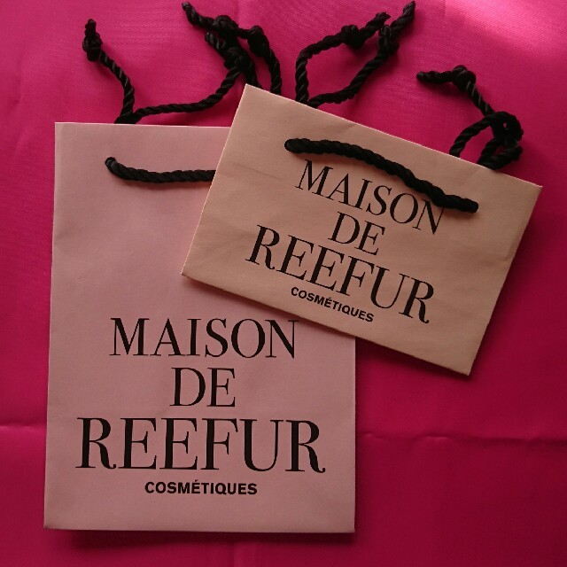 Maison de Reefur(メゾンドリーファー)の新品♡メゾンドリーファー 紙袋 ショッパー 2枚♡送料込み レディースのバッグ(ショップ袋)の商品写真