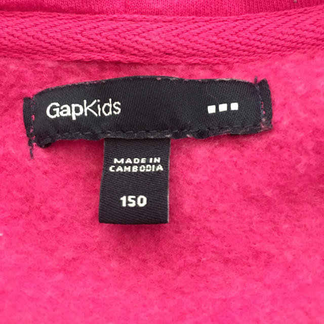 GAP(ギャップ)のGAPパーカー  150 キッズ/ベビー/マタニティのキッズ服女の子用(90cm~)(ジャケット/上着)の商品写真