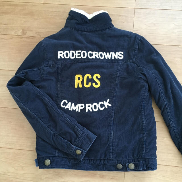 RODEO CROWNS(ロデオクラウンズ)のロデオクラウンズ デニムジャケット ネイビー  レディースのジャケット/アウター(Gジャン/デニムジャケット)の商品写真