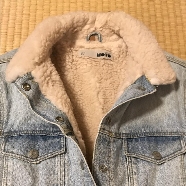 TOPSHOP(トップショップ)のTOPSHOP Gジャン デニム ジャケット サイズ38 レディースのジャケット/アウター(Gジャン/デニムジャケット)の商品写真