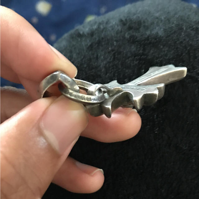 クロムハーツ スモールクロス ベイル 正規品 原本 クロムハーツ スモールクロス ベイル 正規品 原本
