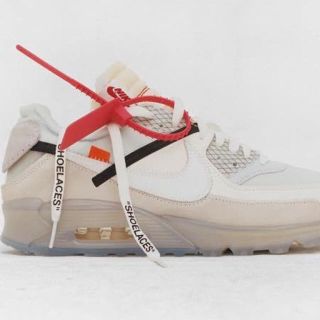 ナイキ(NIKE)のNIKE OFF WHITE THE 10 AIR MAX 90 25cm(スニーカー)