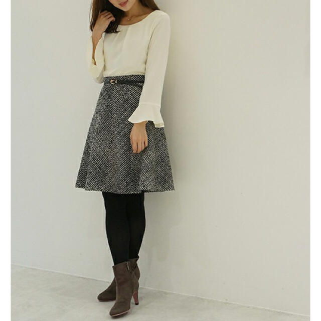 PROPORTION BODY DRESSING(プロポーションボディドレッシング)のプロポーションボディドレッシング♡ミックスラメツイードワンピ ♡新品未使用タグ付 レディースのワンピース(ひざ丈ワンピース)の商品写真