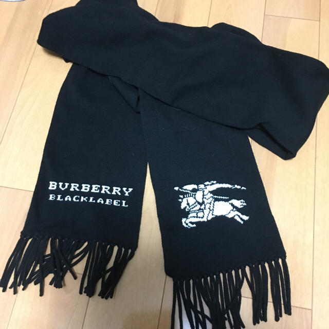 BURBERRY BLACK LABEL - バーバリー ブラックレーベル マフラーの通販 by happy-｜バーバリーブラックレーベルならラクマ