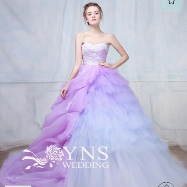 激安人気新品 雪様専用 YNS*カラードレス グラデーション
