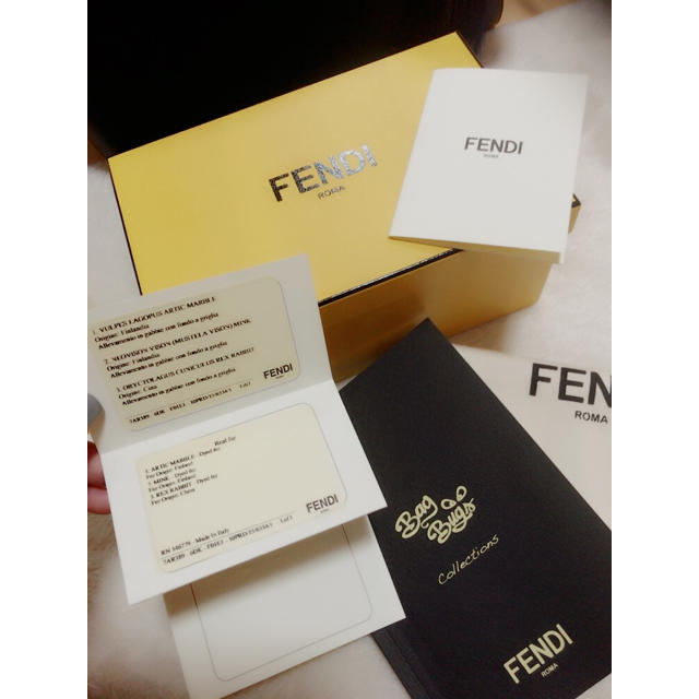 FENDI(フェンディ)のフェンディ チャーム 正規 ハンドメイドのファッション小物(バッグチャーム)の商品写真