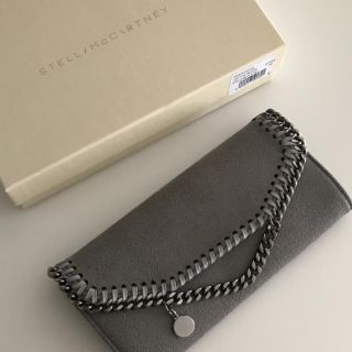 ステラマッカートニー(Stella McCartney)の大人グレー♡新品 ステラマッカートニー 長財布 ファラベラ イタリア製 正規品(財布)