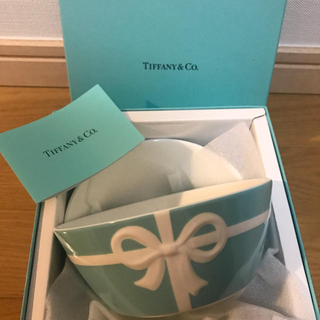 Tiffany & Co.(ティファニー)の[新品]ティファニー ブルーボックスボウル 2個 インテリア/住まい/日用品のキッチン/食器(食器)の商品写真