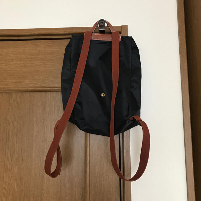 LONGCHAMP(ロンシャン)のロンシャン リュック 黒 ルプリアージュ レディースのバッグ(リュック/バックパック)の商品写真