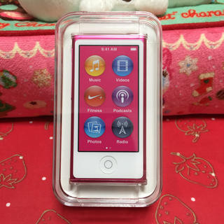 アップル(Apple)のi Pod nano 16GB ピンク(ポータブルプレーヤー)