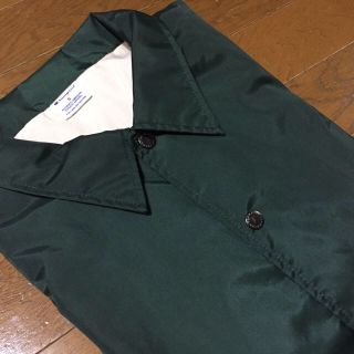 チャンピオン(Champion)の美品 champion チャンピオン コーチジャケット ダークグリーン メンズS(ナイロンジャケット)