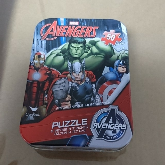 MARVEL(マーベル)のアベンジャーズのパズル キッズ/ベビー/マタニティのおもちゃ(知育玩具)の商品写真