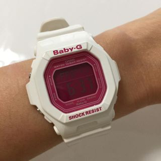 Baby-G - 【期間限定価格カシオBaby-Gホワイトxピンク美品】キャンディ