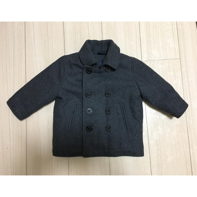 babyGAP(ベビーギャップ)の最終値下げ‼︎GAP ダッフルコート キッズ/ベビー/マタニティのベビー服(~85cm)(ジャケット/コート)の商品写真