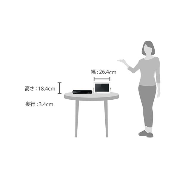 Panasonic(パナソニック)のパナソニック HDDレコーダー付ポータブルデジタルテレビ プライベート・ビエラ スマホ/家電/カメラのテレビ/映像機器(テレビ)の商品写真