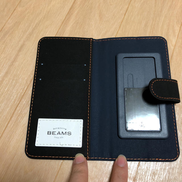 BEAMS(ビームス)のBEAMS スマホカバー スマホ/家電/カメラのスマホアクセサリー(モバイルケース/カバー)の商品写真