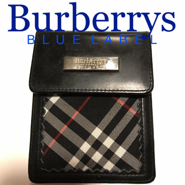 BURBERRY BLUE LABEL(バーバリーブルーレーベル)のバーバリー ブルーレーベル  ポーチ 小物入れ タバコ ケース レディースのファッション小物(ポーチ)の商品写真