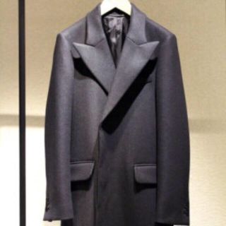 CARVEN 黒チェスターコート