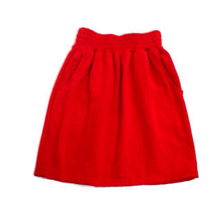 アメリカンアパレル(American Apparel)のアメリカンアパレル スカート RED 赤(ミニスカート)