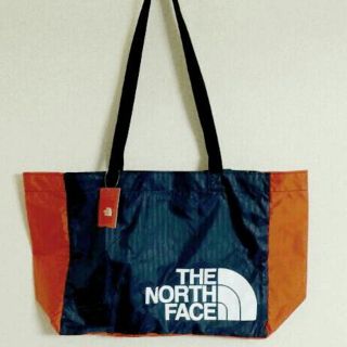 ザノースフェイス(THE NORTH FACE)のノースフェイス　ロゴ入り　トートバッグ　ナイロン製　正規品　USA 企画(トートバッグ)