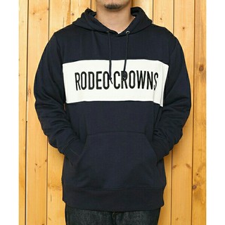 ロデオクラウンズ(RODEO CROWNS)の新品✩RODEO CROWNS✩RCWB✩メンズラインロゴパーカー

(パーカー)