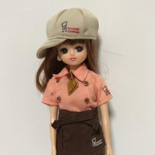 トミー(TOMMY)のリカちゃん人形 ミスタードーナツ 衣装(キャラクターグッズ)