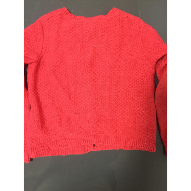 PETIT BATEAU(プチバトー)のプチバトー ニットカーディガン size114センチ キッズ/ベビー/マタニティのキッズ服女の子用(90cm~)(カーディガン)の商品写真